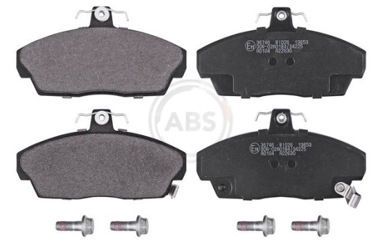 Kit de plaquettes de frein, frein à disque 36746 ABS, Image 4