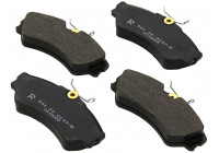Kit de plaquettes de frein, frein à disque 36752 ABS