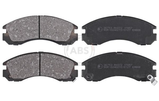 Kit de plaquettes de frein, frein à disque 36753 ABS, Image 4
