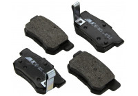 Kit de plaquettes de frein, frein à disque 36757 ABS