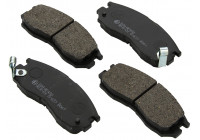 Kit de plaquettes de frein, frein à disque 36763 ABS
