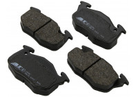 Kit de plaquettes de frein, frein à disque 36766 ABS