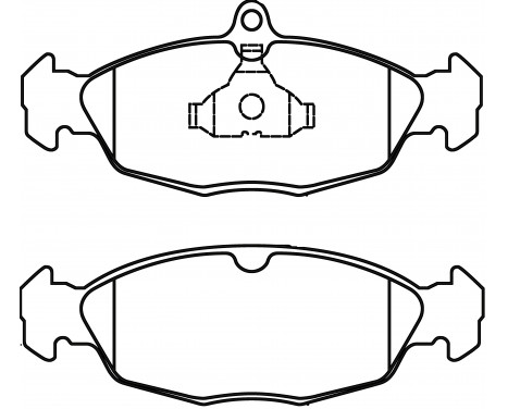 Kit de plaquettes de frein, frein à disque 36771 ABS, Image 2