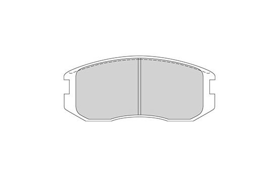 Kit de plaquettes de frein, frein à disque 36772 ABS, Image 2