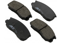 Kit de plaquettes de frein, frein à disque 36772 ABS
