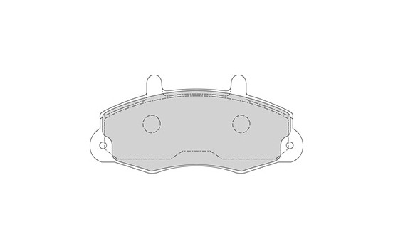 Kit de plaquettes de frein, frein à disque 36775 ABS, Image 3