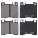 Kit de plaquettes de frein, frein à disque 36786 ABS, Vignette 4