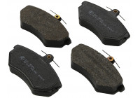 Kit de plaquettes de frein, frein à disque 36789 ABS