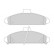 Kit de plaquettes de frein, frein à disque 36792 ABS