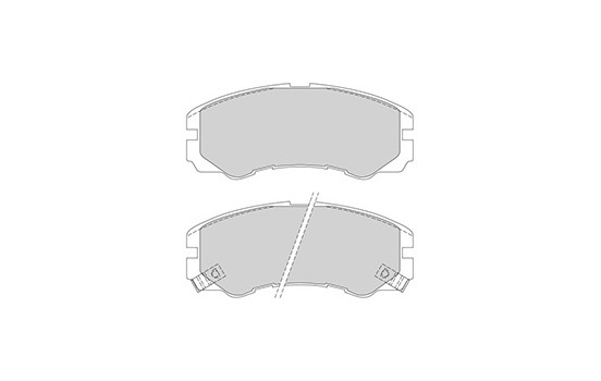 Kit de plaquettes de frein, frein à disque 36793 ABS, Image 3