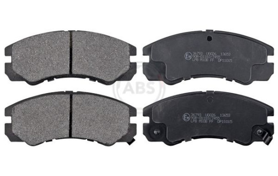 Kit de plaquettes de frein, frein à disque 36793 ABS, Image 4