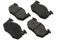 Kit de plaquettes de frein, frein à disque 36802 ABS