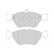 Kit de plaquettes de frein, frein à disque 36805 ABS, Vignette 3