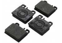 Kit de plaquettes de frein, frein à disque 36810 ABS