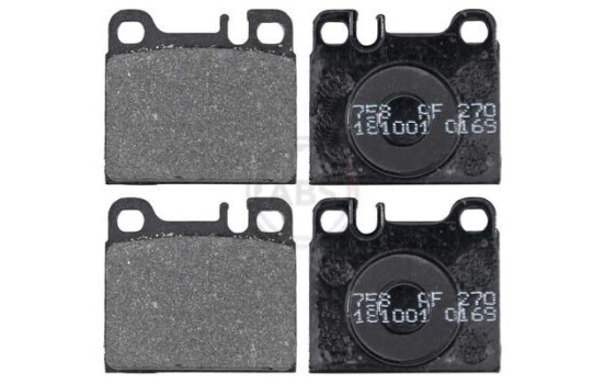 Kit de plaquettes de frein, frein à disque 36810 ABS, Image 4