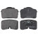 Kit de plaquettes de frein, frein à disque 36813 ABS, Vignette 3