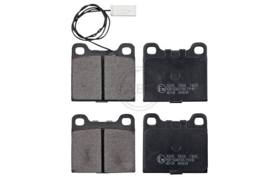 Kit de plaquettes de frein, frein à disque 36820 ABS, Image 3