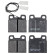 Kit de plaquettes de frein, frein à disque 36821 ABS, Vignette 4