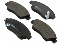 Kit de plaquettes de frein, frein à disque 36831 ABS