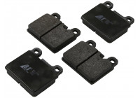 Kit de plaquettes de frein, frein à disque 36833 ABS