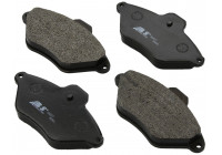 Kit de plaquettes de frein, frein à disque 36837 ABS