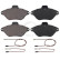 Kit de plaquettes de frein, frein à disque 36837 ABS, Vignette 4