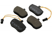 Kit de plaquettes de frein, frein à disque 36841 ABS