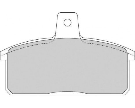 Kit de plaquettes de frein, frein à disque 36851 ABS, Image 2