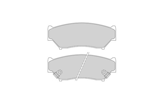 Kit de plaquettes de frein, frein à disque 36852 ABS, Image 2