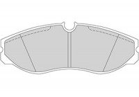 Kit de plaquettes de frein, frein à disque 36861 ABS