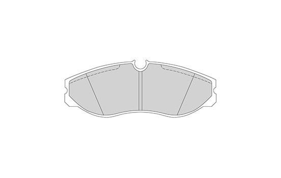 Kit de plaquettes de frein, frein à disque 36861 ABS