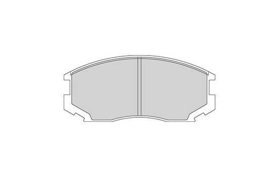 Kit de plaquettes de frein, frein à disque 36865 ABS, Image 3