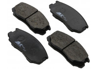 Kit de plaquettes de frein, frein à disque 36865 ABS