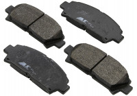 Kit de plaquettes de frein, frein à disque 36866 ABS