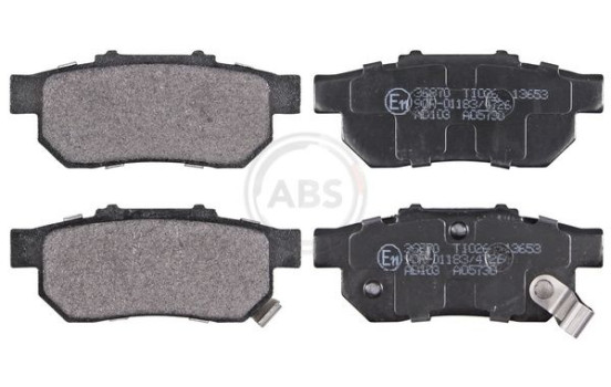 Kit de plaquettes de frein, frein à disque 36870 ABS, Image 4