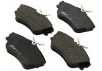 Kit de plaquettes de frein, frein à disque 36876 ABS