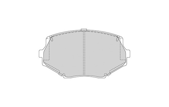 Kit de plaquettes de frein, frein à disque 36889 ABS, Image 3
