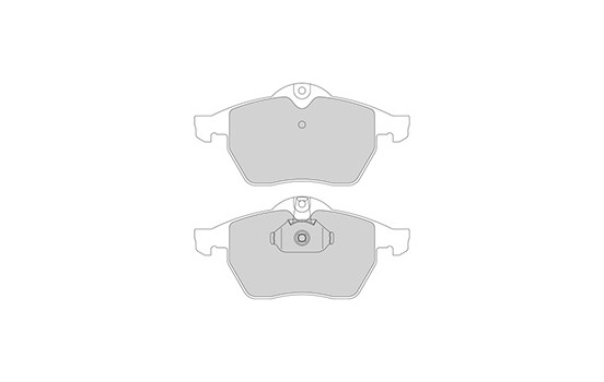 Kit de plaquettes de frein, frein à disque 36897 ABS, Image 3