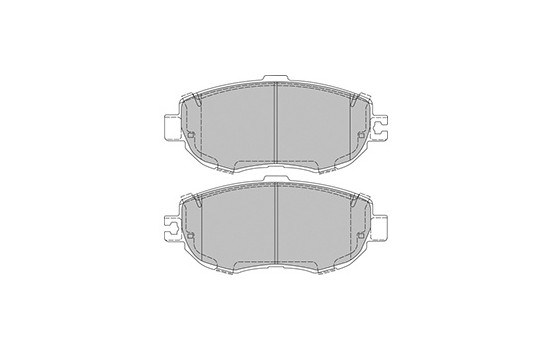 Kit de plaquettes de frein, frein à disque 36920 ABS, Image 2