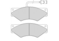 Kit de plaquettes de frein, frein à disque 36931 ABS