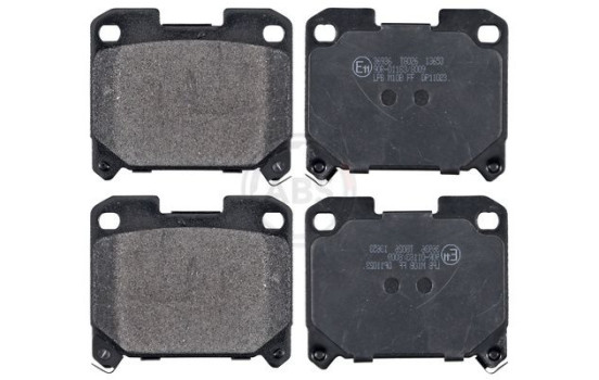 Kit de plaquettes de frein, frein à disque 36936 ABS, Image 3