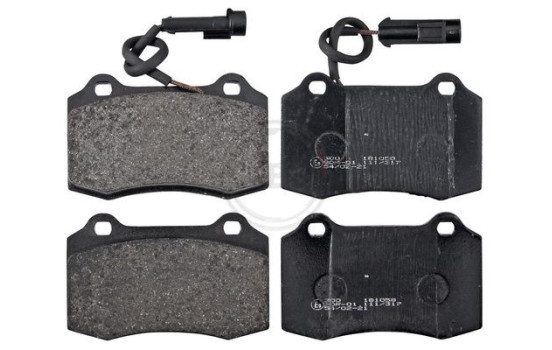 Kit de plaquettes de frein, frein à disque 36946 ABS, Image 3