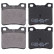 Kit de plaquettes de frein, frein à disque 36975 ABS, Vignette 4