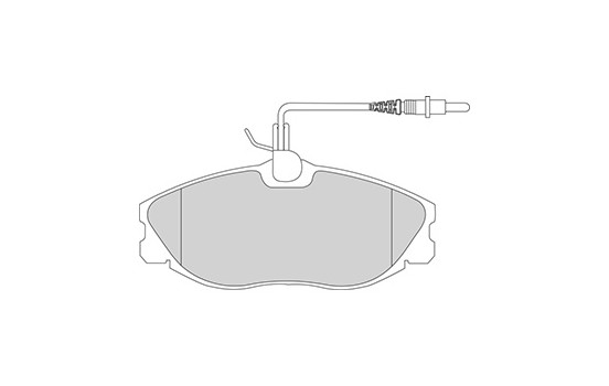 Kit de plaquettes de frein, frein à disque 36977 ABS, Image 3