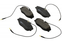 Kit de plaquettes de frein, frein à disque 36977 ABS