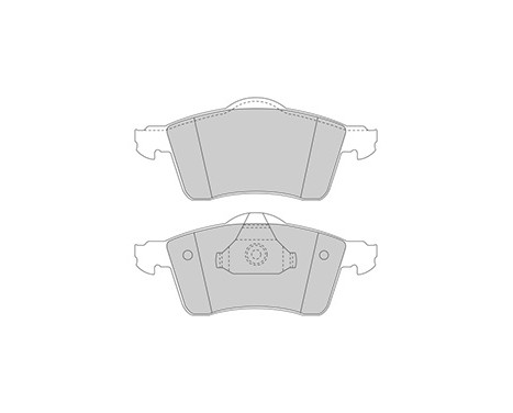 Kit de plaquettes de frein, frein à disque 36986 ABS, Image 3