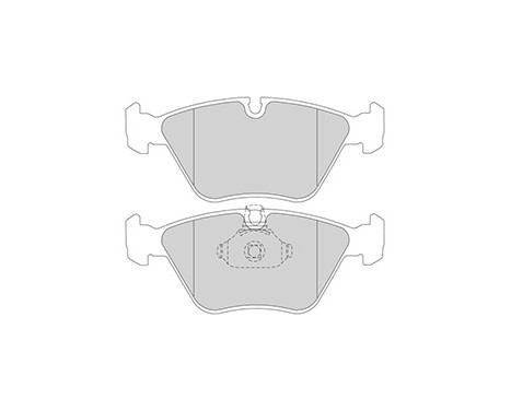 Kit de plaquettes de frein, frein à disque 36998 ABS, Image 3