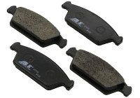 Kit de plaquettes de frein, frein à disque 37002 ABS