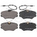 Kit de plaquettes de frein, frein à disque 37003 ABS, Vignette 3