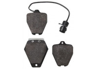 Kit de plaquettes de frein, frein à disque 37005 ABS